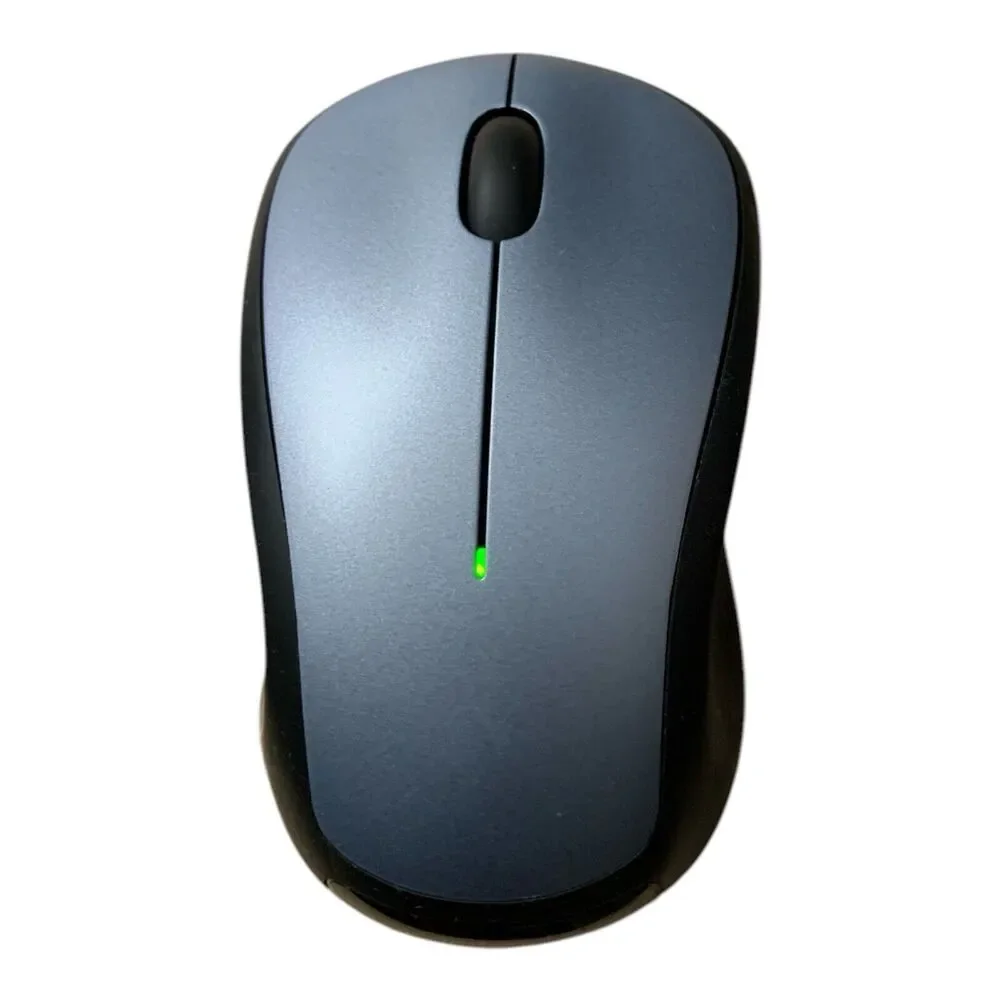 WORKING Logitech M310 Wireless Mouse (Blue/Grey) w/ Receiver for PC/Mac
